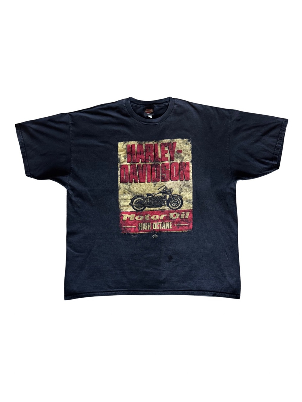 Harley-Davidson Motor Oil High Octane Athens GA Graphic Tee Size 2XL